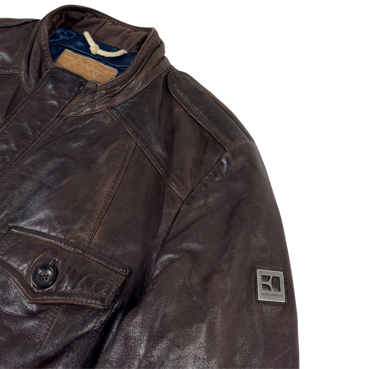 Jachetă Hugo Boss 100% Piele - XL