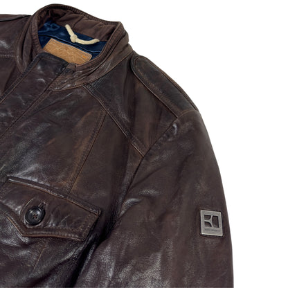 Jachetă Hugo Boss 100% Piele - XL