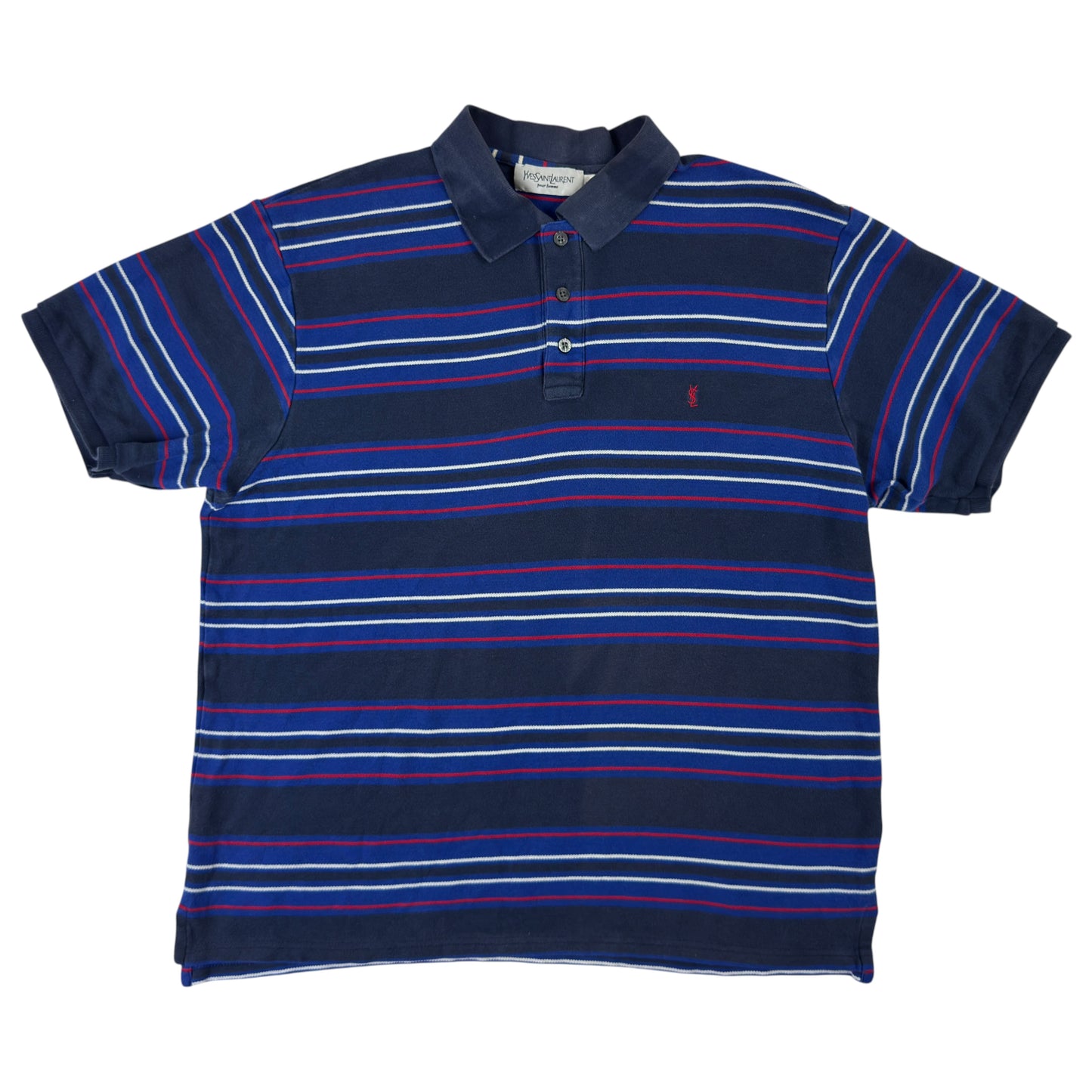Tricou Polo YSL YvesSaintLaurent Vintage - M