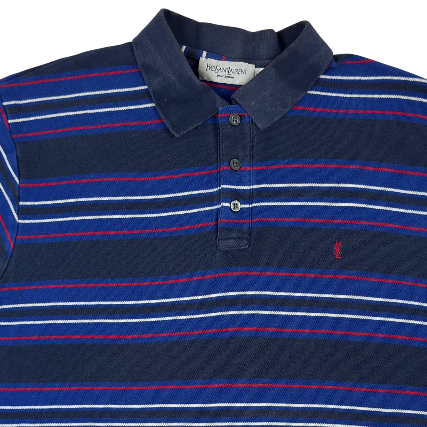 Tricou Polo YSL YvesSaintLaurent Vintage - M
