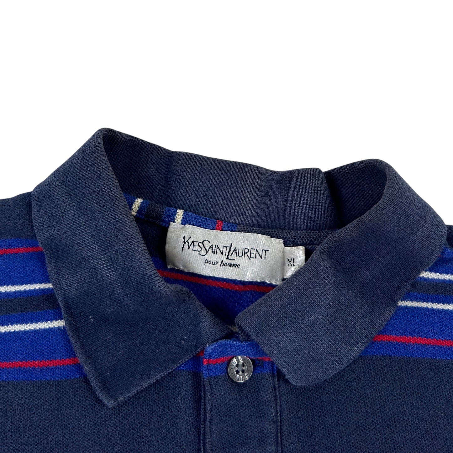 Tricou Polo YSL YvesSaintLaurent Vintage - M