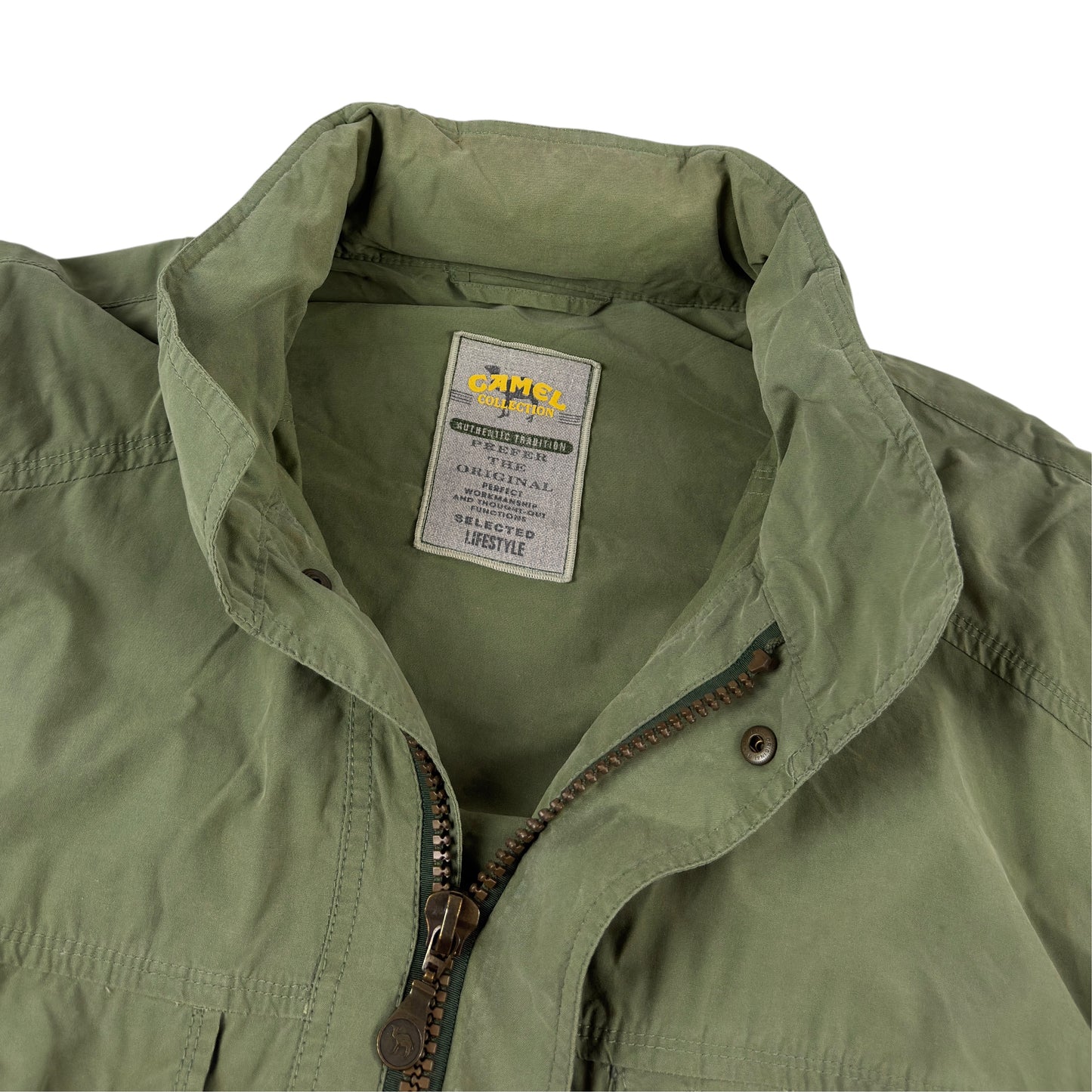 Jachetă 2în1 CAMEL Vintage - XL/XXL