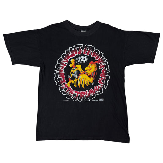 Tricou Eintracht Frankfurt Single Stitch Vintage Din Anul 1994 - L