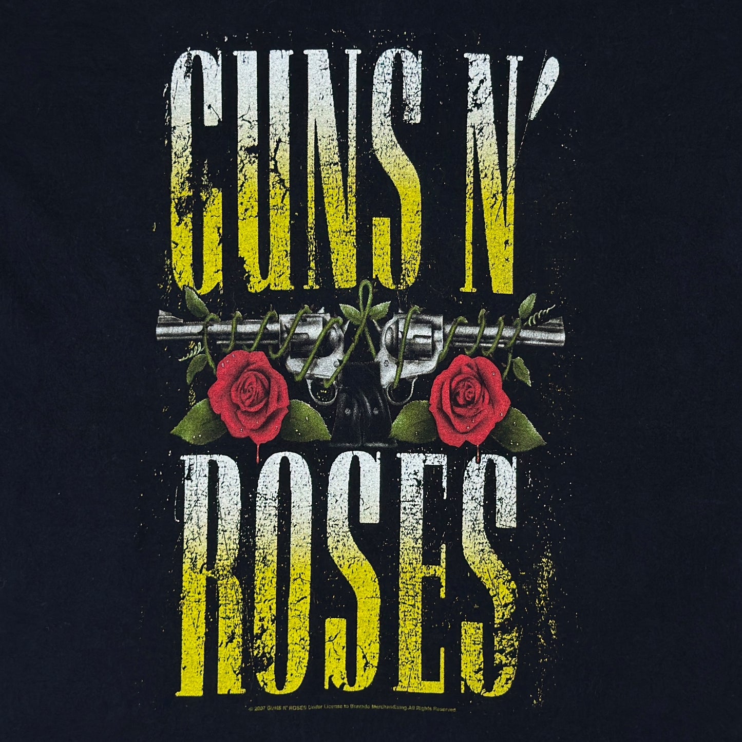 Tricou Guns N'Roses Vintage Din Anul 2007 - S/M
