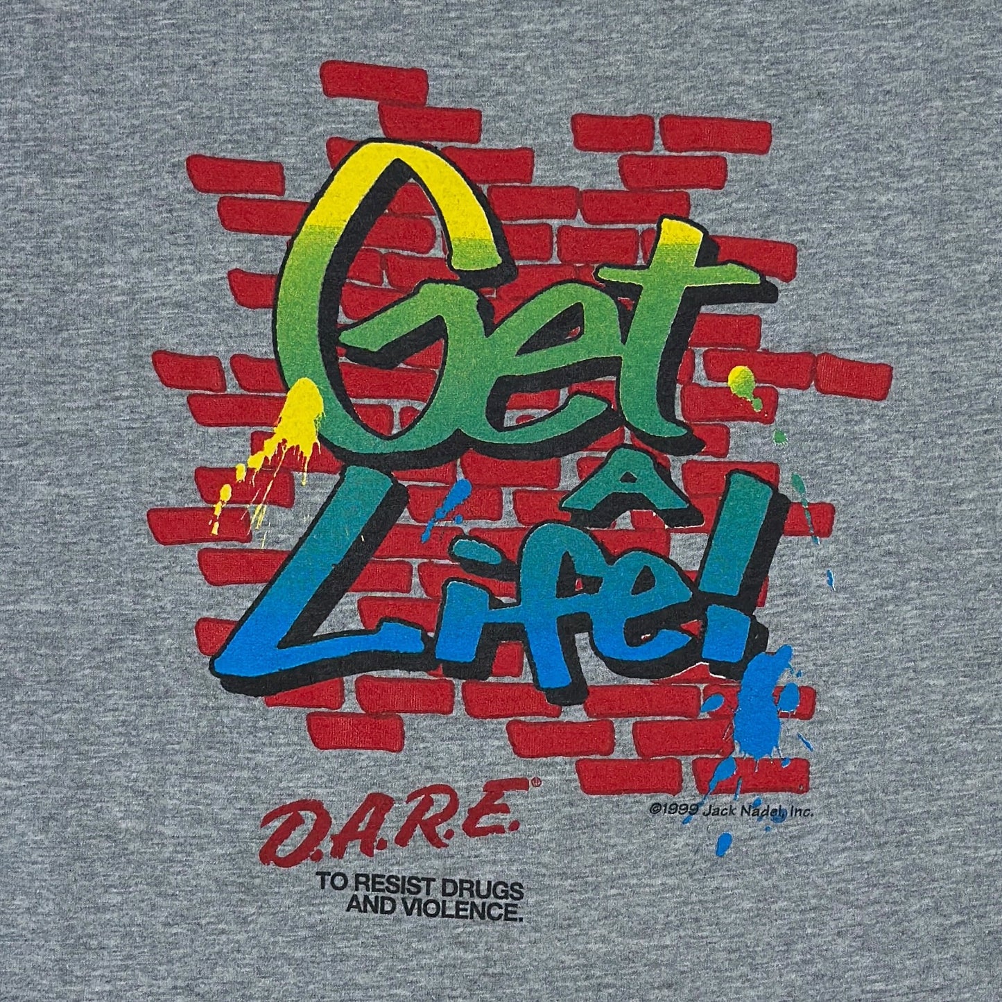 Tricou D.A.R.E. Vintage Din Anul 1999 - L/XL