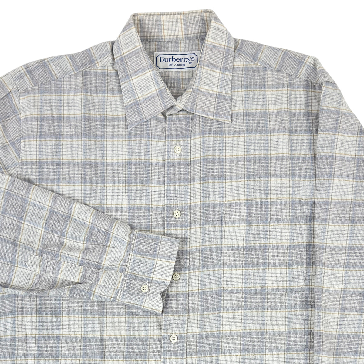 Cămașă Burberry Vintage 17% Lână - M/L
