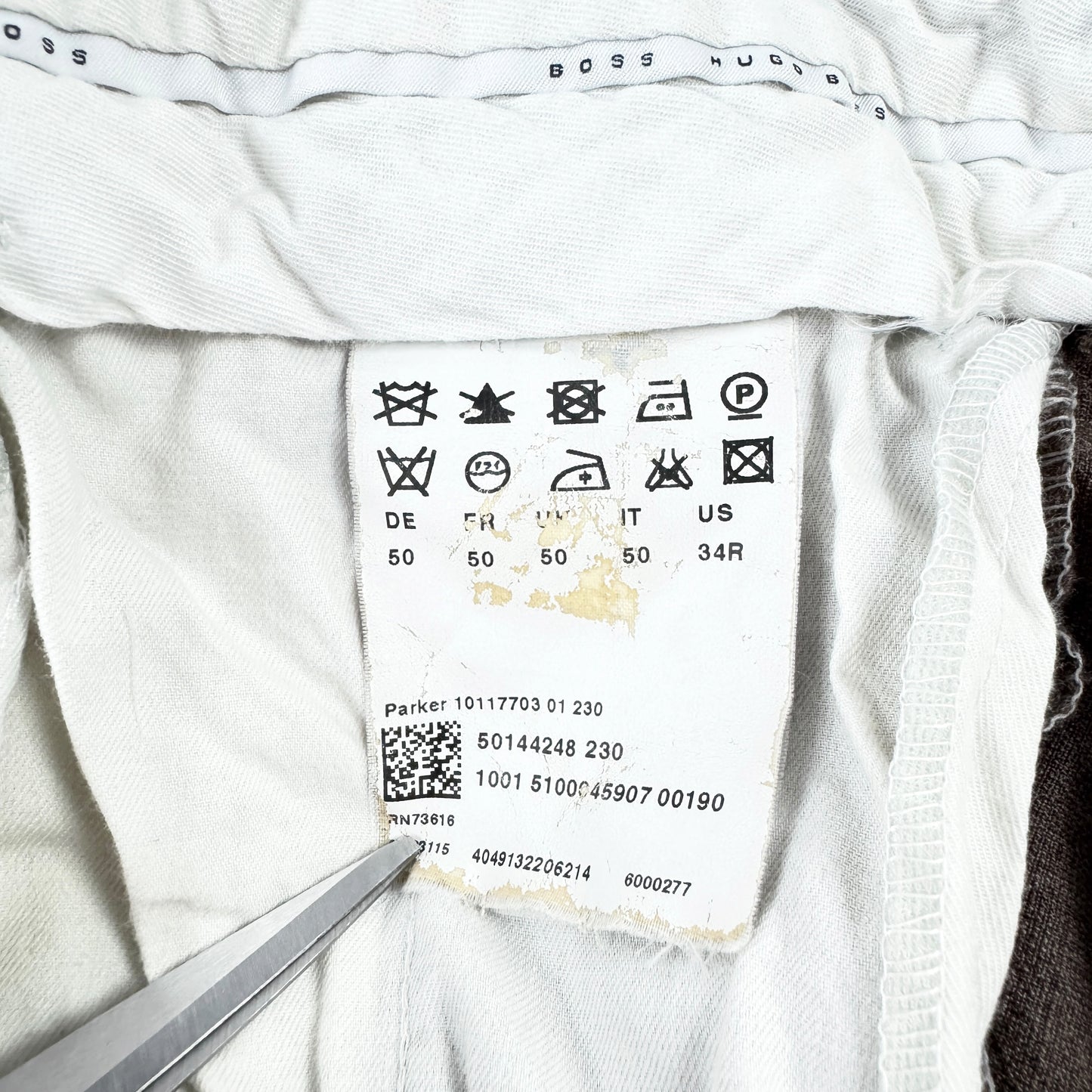 Pantaloni Hugo Boss 100% Lână - W32/L30