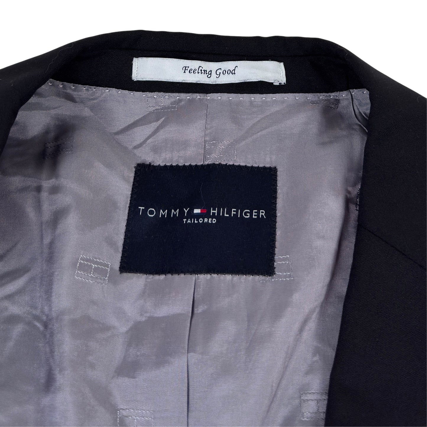 Costum Tommy Hilfiger Vintage 100% Lână - L/XL