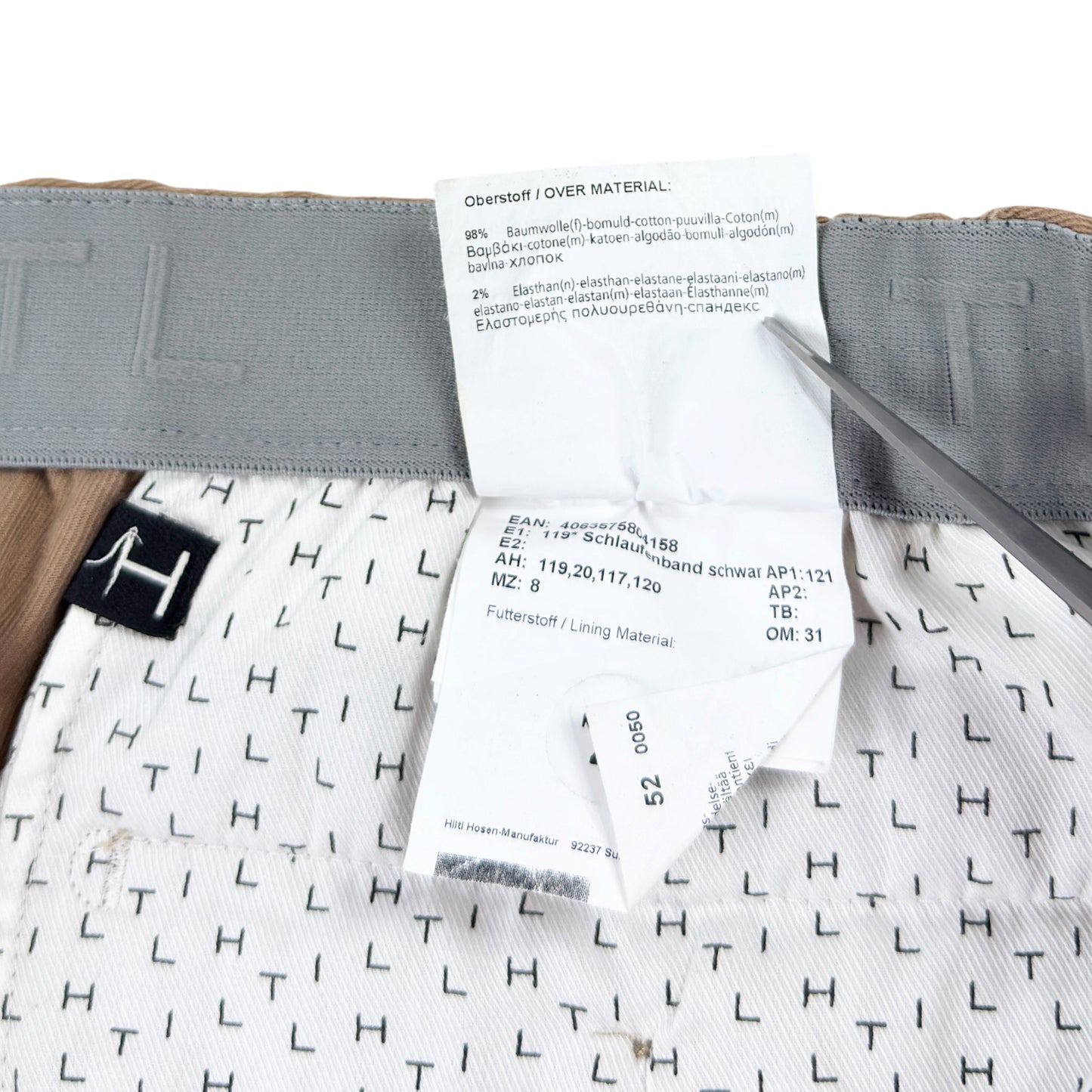 Pantaloni HILTL x Tessuti Sondrio - W36/L30