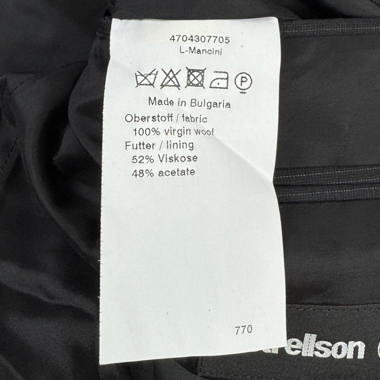 Costum Strellson 100% Lână - XL