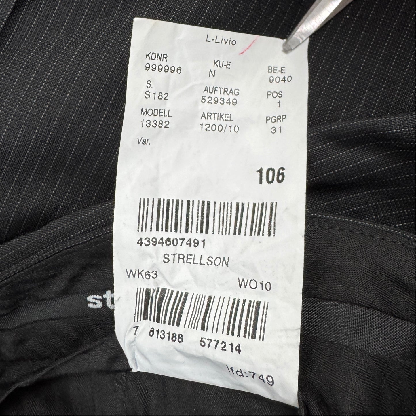 Costum Strellson 100% Lână - XL