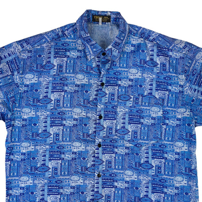 Cămașă Thaisilk Vintage 100% Mătase - L/XL
