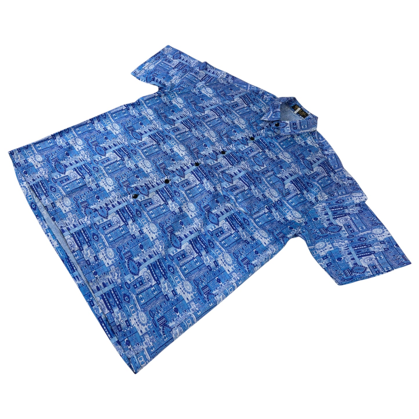 Cămașă Thaisilk Vintage 100% Mătase - L/XL