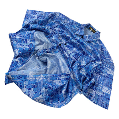 Cămașă Thaisilk Vintage 100% Mătase - L/XL