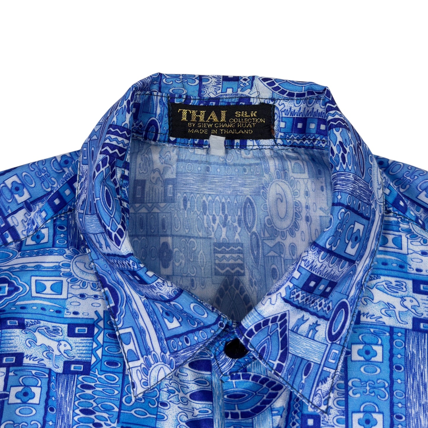 Cămașă Thaisilk Vintage 100% Mătase - L/XL