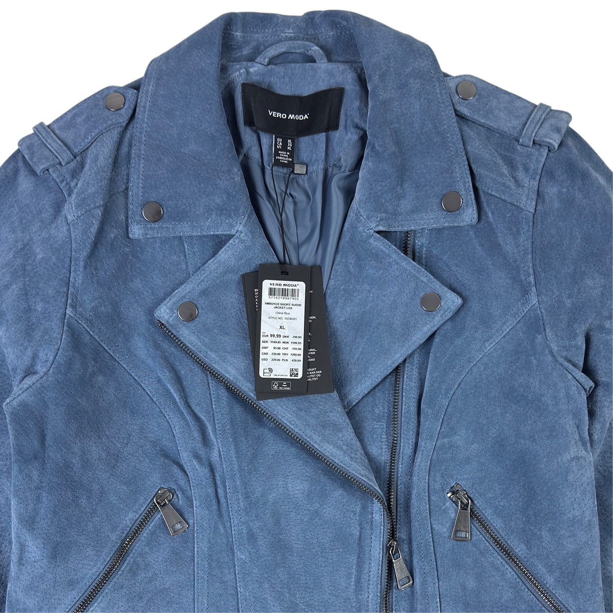 Jachetă Vero Moda Femei 100% Piele - S/M