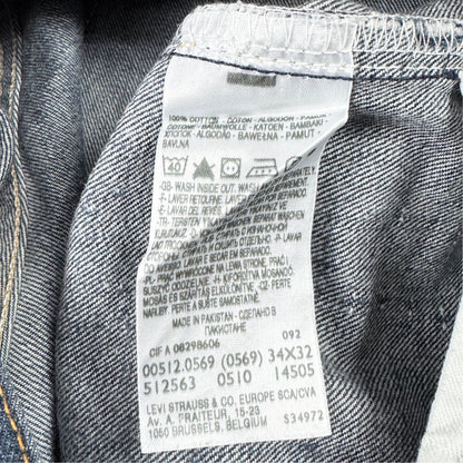 Blugi Levi's 512 Vintage - W34/L32