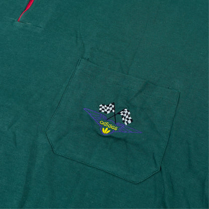 Tricou Polo Adidas Vintage - XXL/XXXL