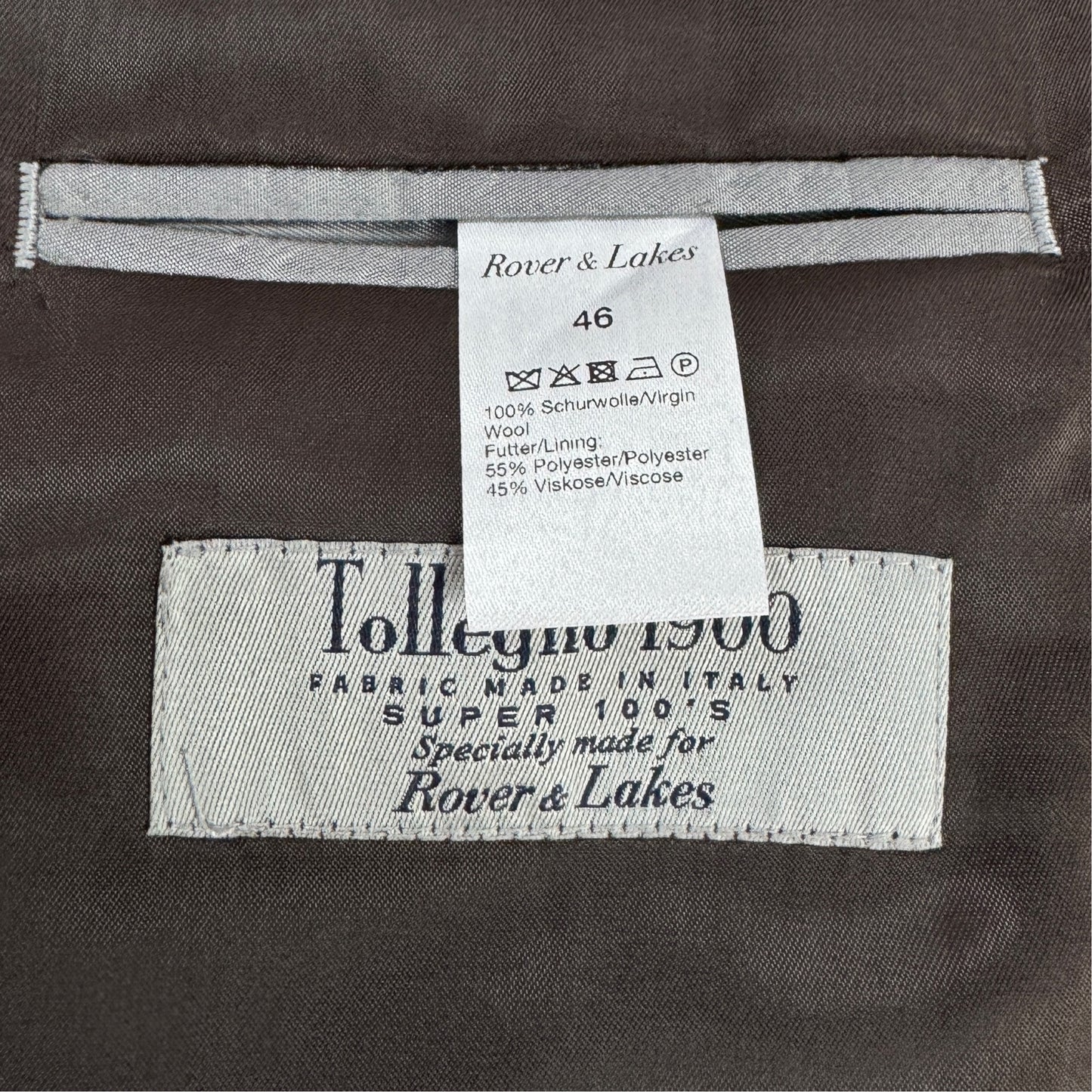 Sacou Rover&Lakes 100% Lână Super 100's - S/M