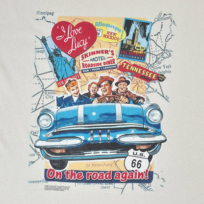 Tricou I Love Lucy Vintage Din Anul 2006 - XL