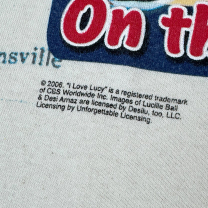 Tricou I Love Lucy Vintage Din Anul 2006 - XL