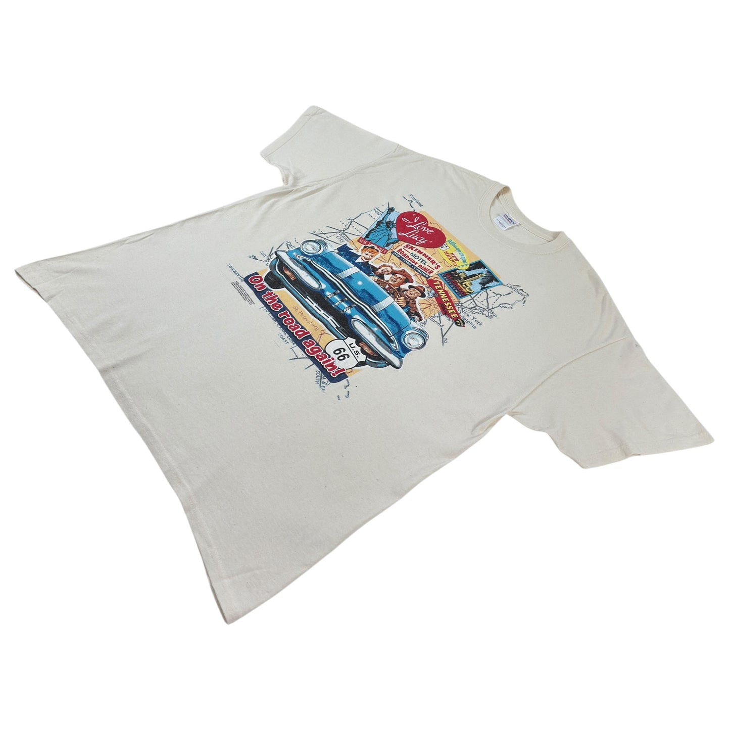 Tricou I Love Lucy Vintage Din Anul 2006 - XL