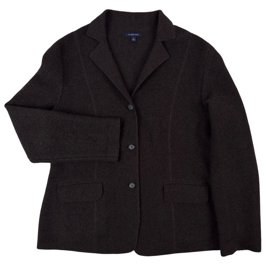 Jachetă Lands'End Femei 100% Lână - XL/XXL
