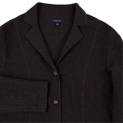 Jachetă Lands'End Femei 100% Lână - XL/XXL