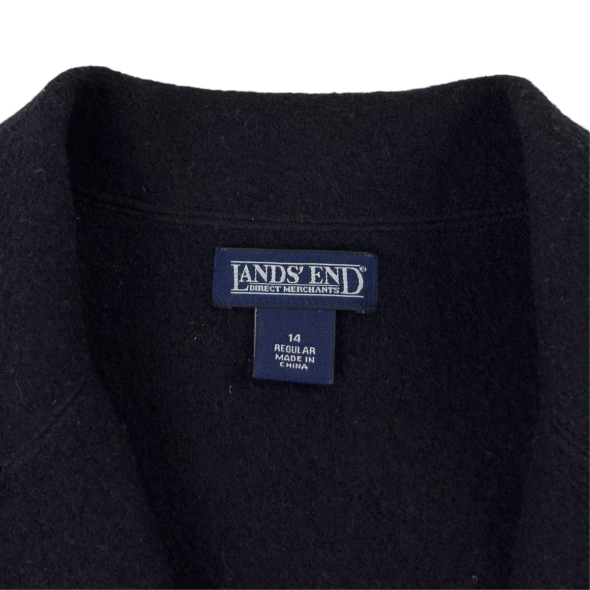 Jachetă Lands'End Femei 100% Lână - XL/XXL