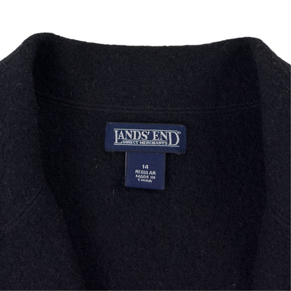 Jachetă Lands'End Femei 100% Lână - XL/XXL