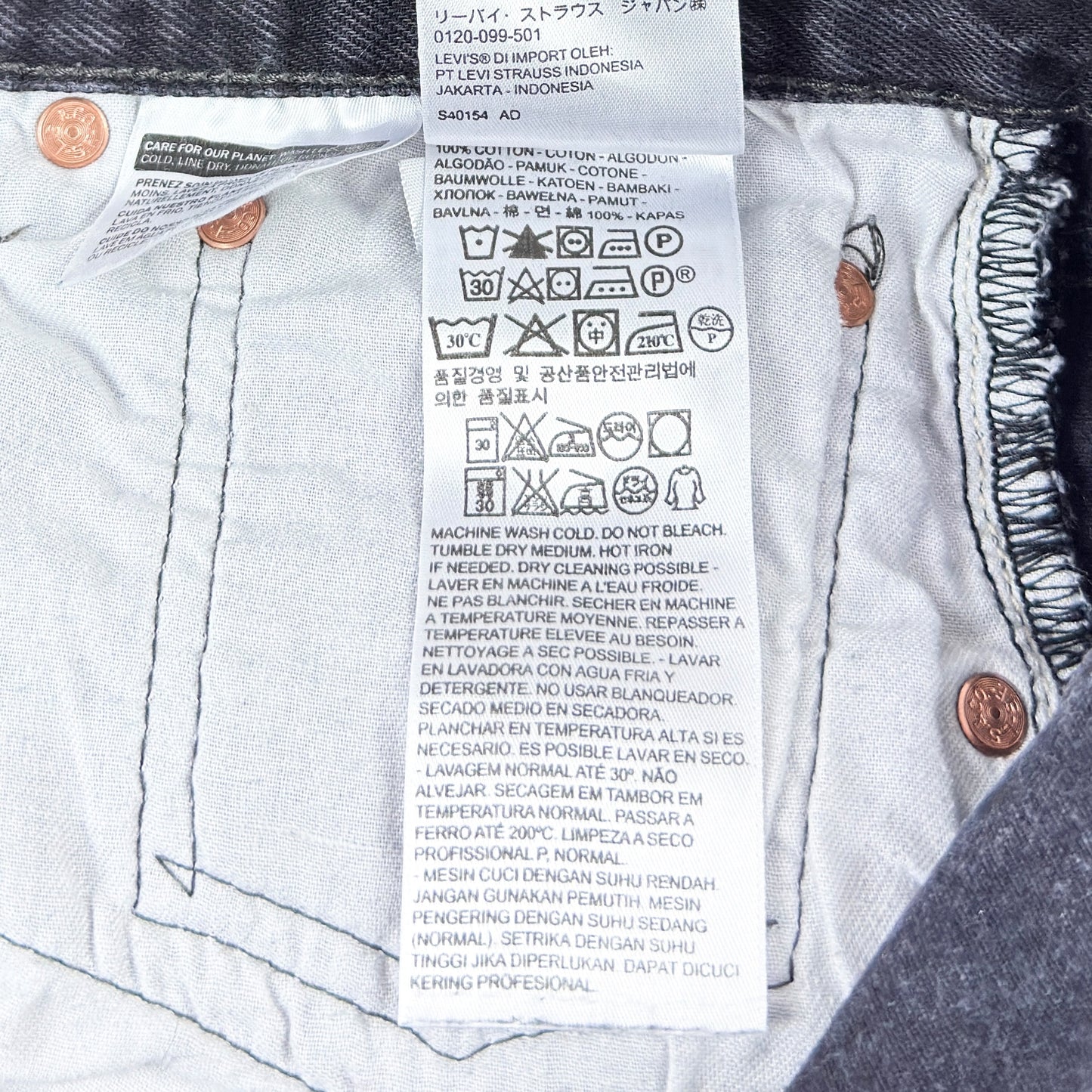 Blugi Levi's 501 - W34/L34