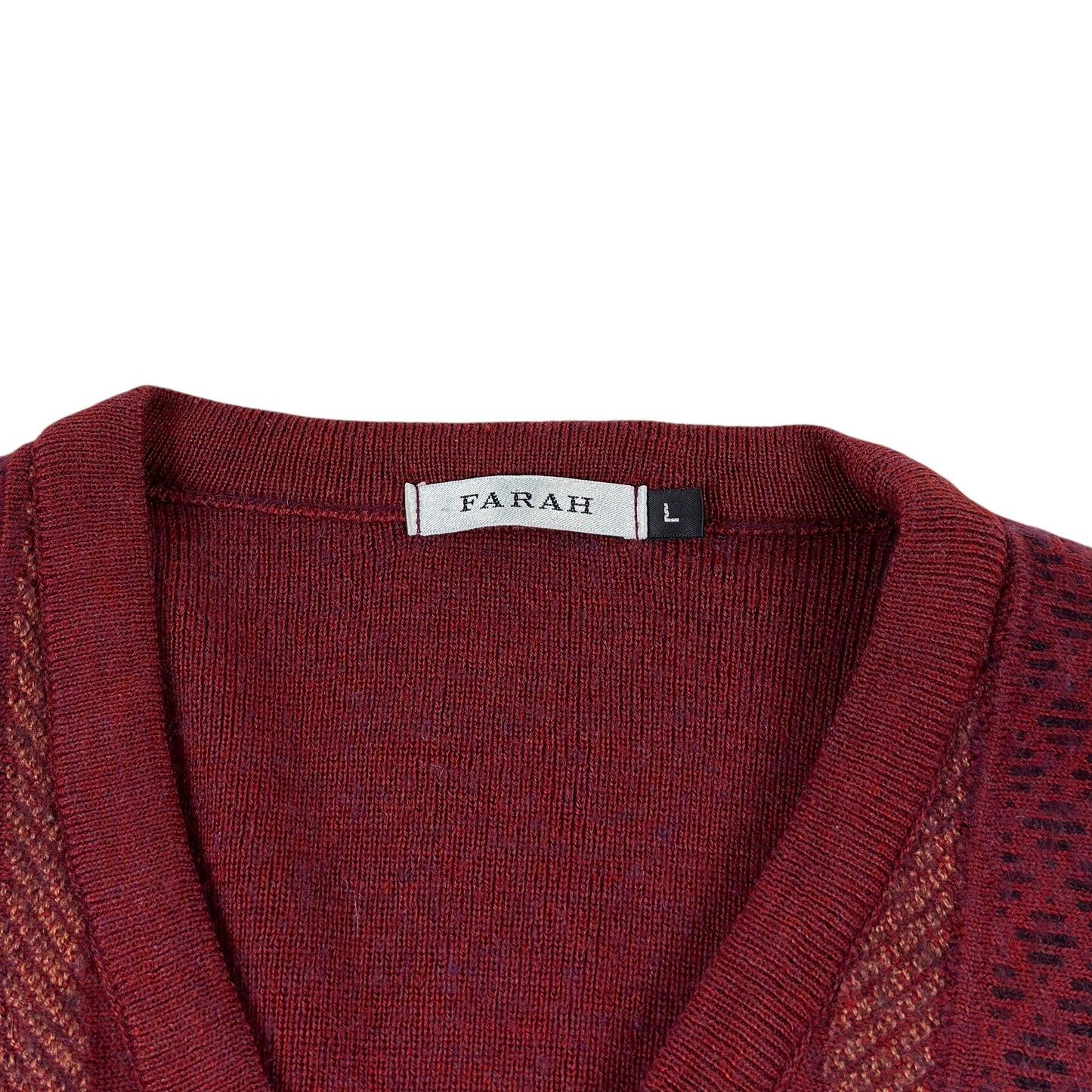 Pulover Farah Vintage 50% Lână - L