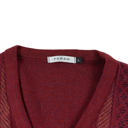 Pulover Farah Vintage 50% Lână - L