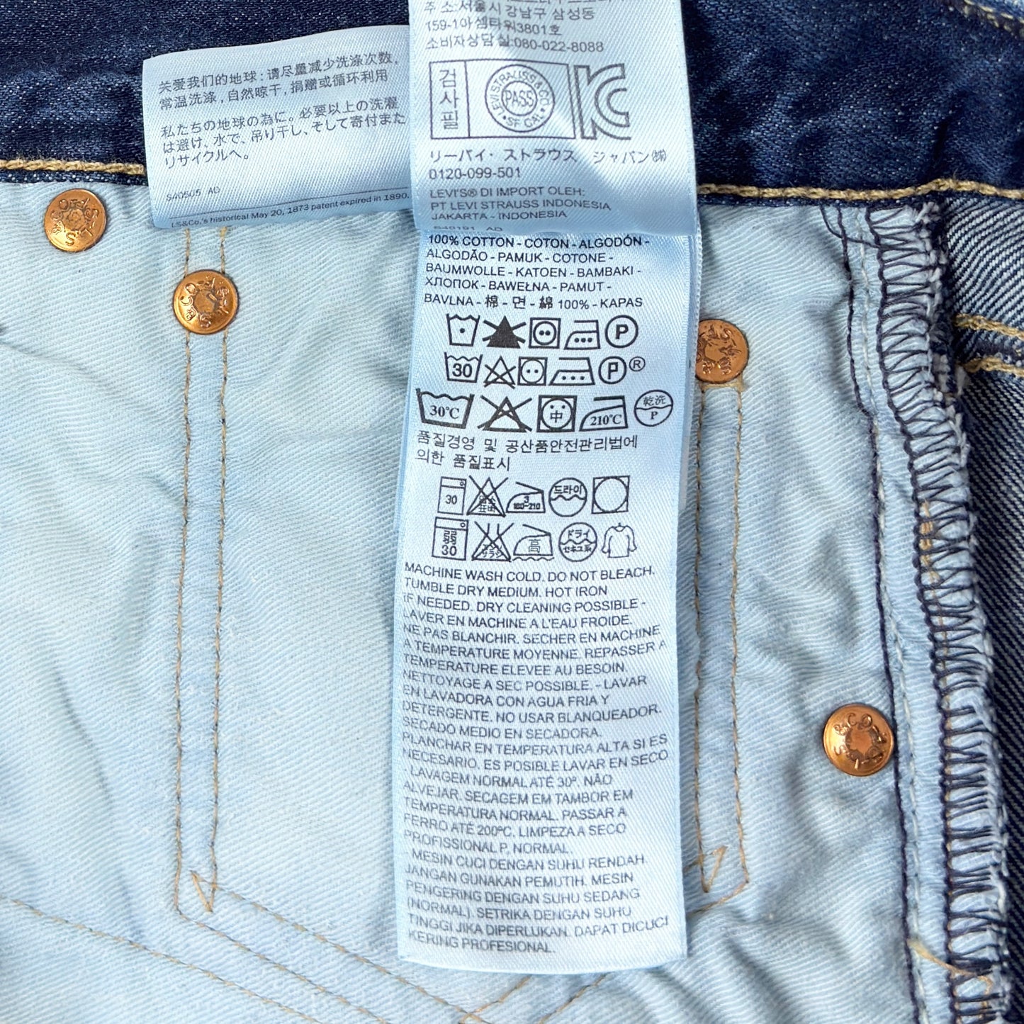 Blugi Levi's 501 - W34/L32