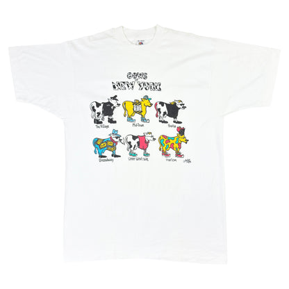 Tricou New York Single Stich Vintage 90s - XL