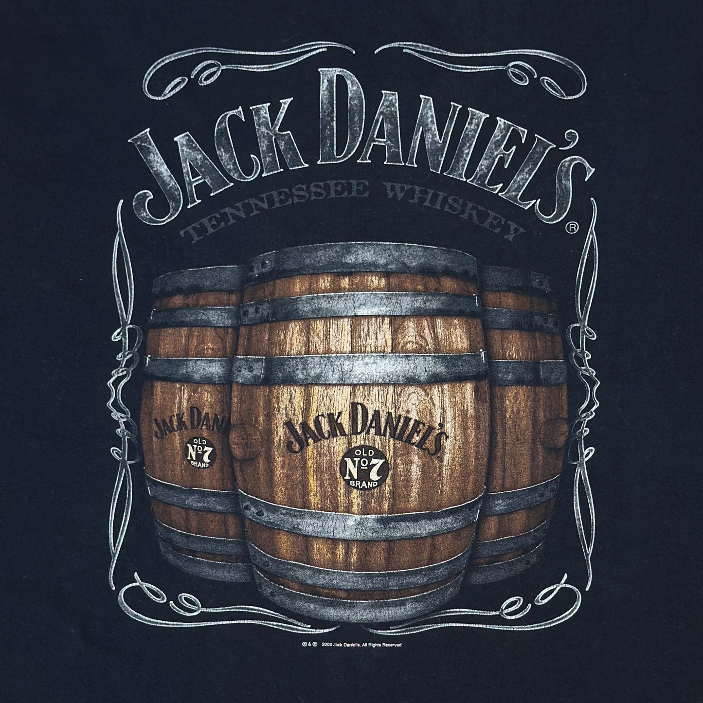 Tricou Jack Daniels Vintage Din Anul 2006 - XXL/XXXL