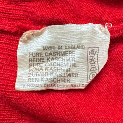 Cardigan Alan Paine Vintage Femei 100% Caşmir - M/L