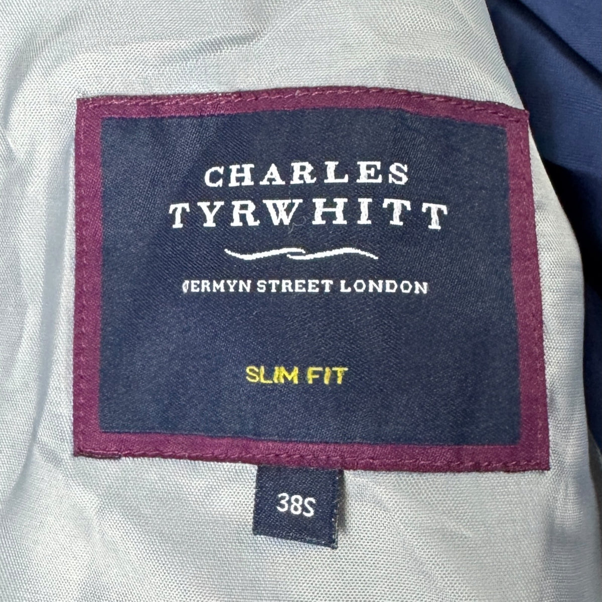 Sacou Charles Tyrwhitt 100% Lână Super 110's - S/M
