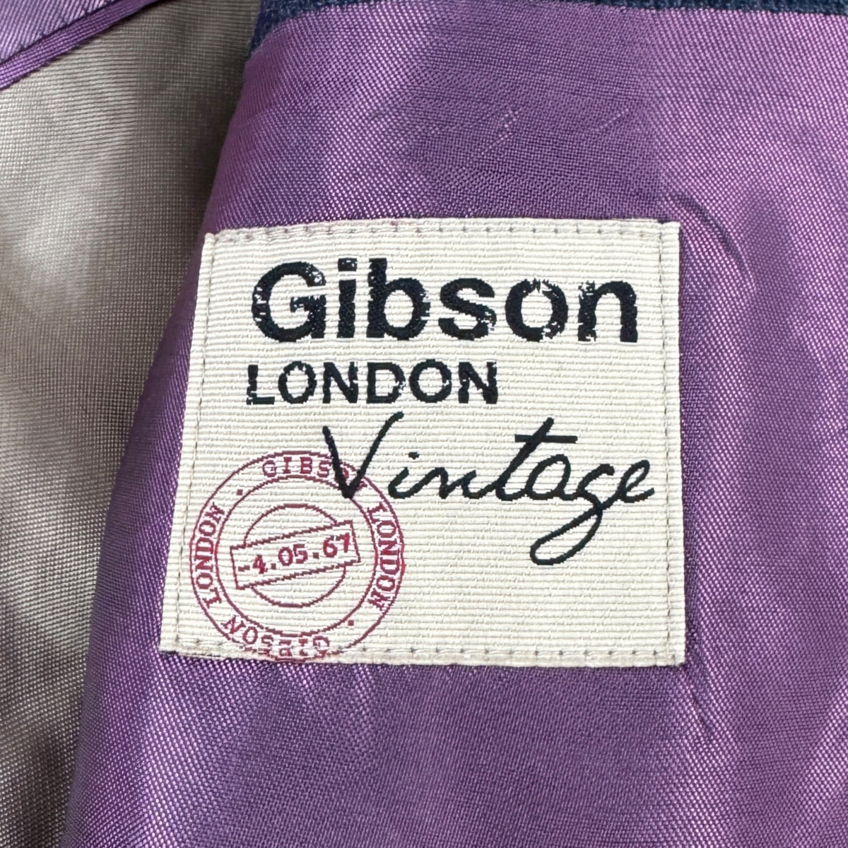 Sacou Gibson London 99% Lână - M/L