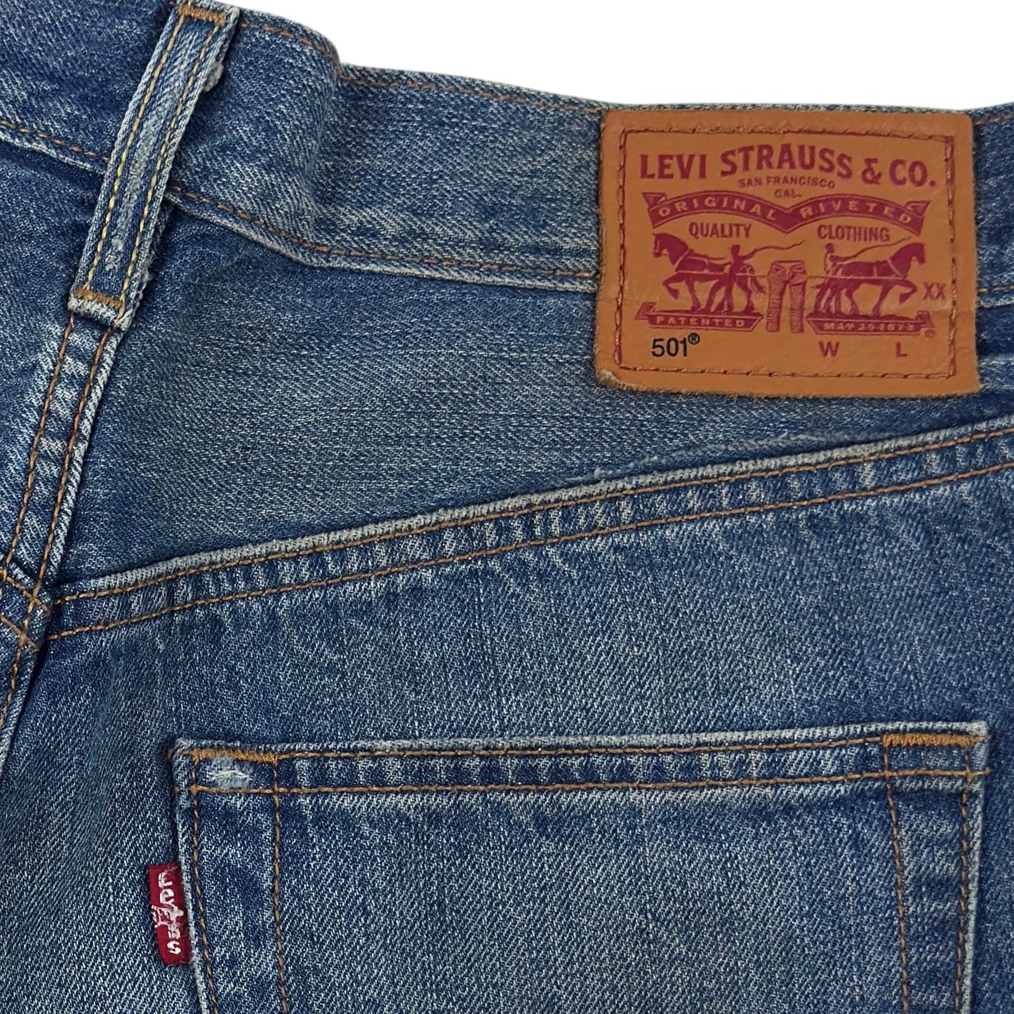 Blugi Scurți Levi's 501 Femei - W28
