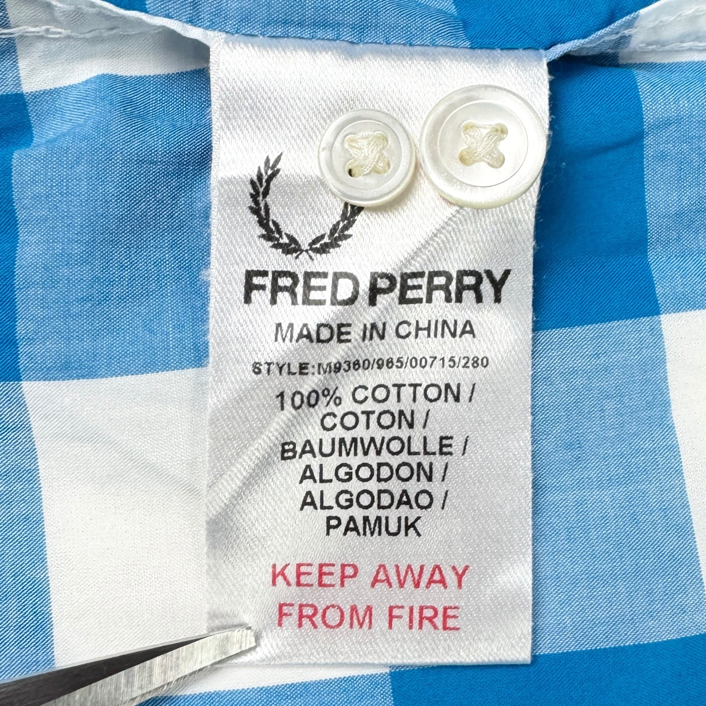 Cămașă Fred Perry - M/L