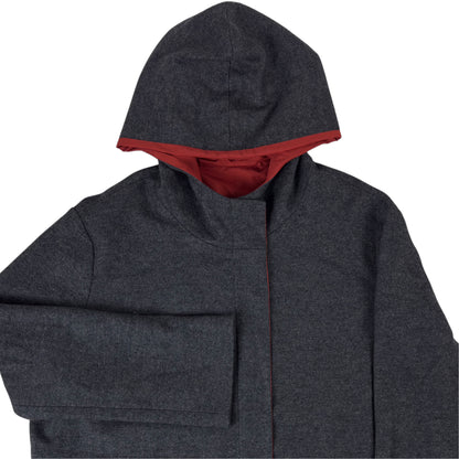 Jachetă Parka Le Tricot Perugia Femei 100% Lână - XL/XXL