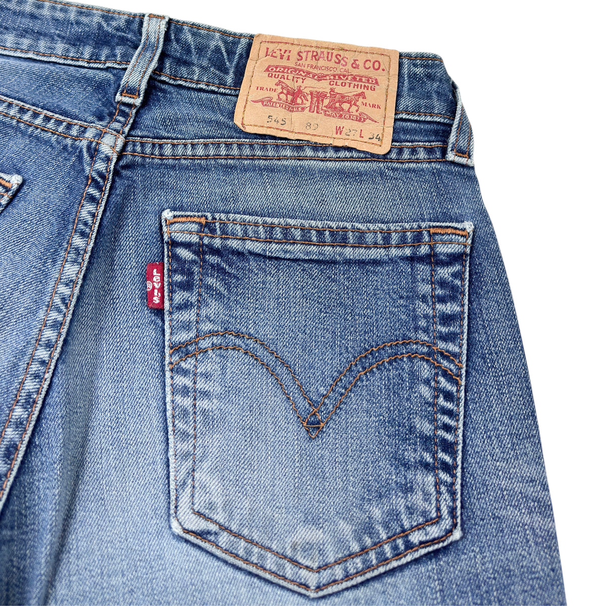 Blugi Levi's 545 Vintage Din Anul 2003 Femei - W27/L34