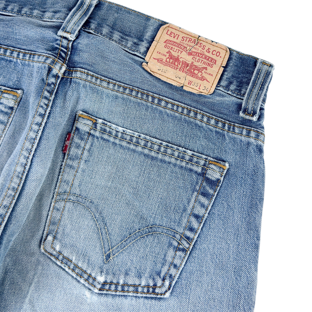 Blugi Levi's 512 Vintage Din Anul 2005 - W33/L34