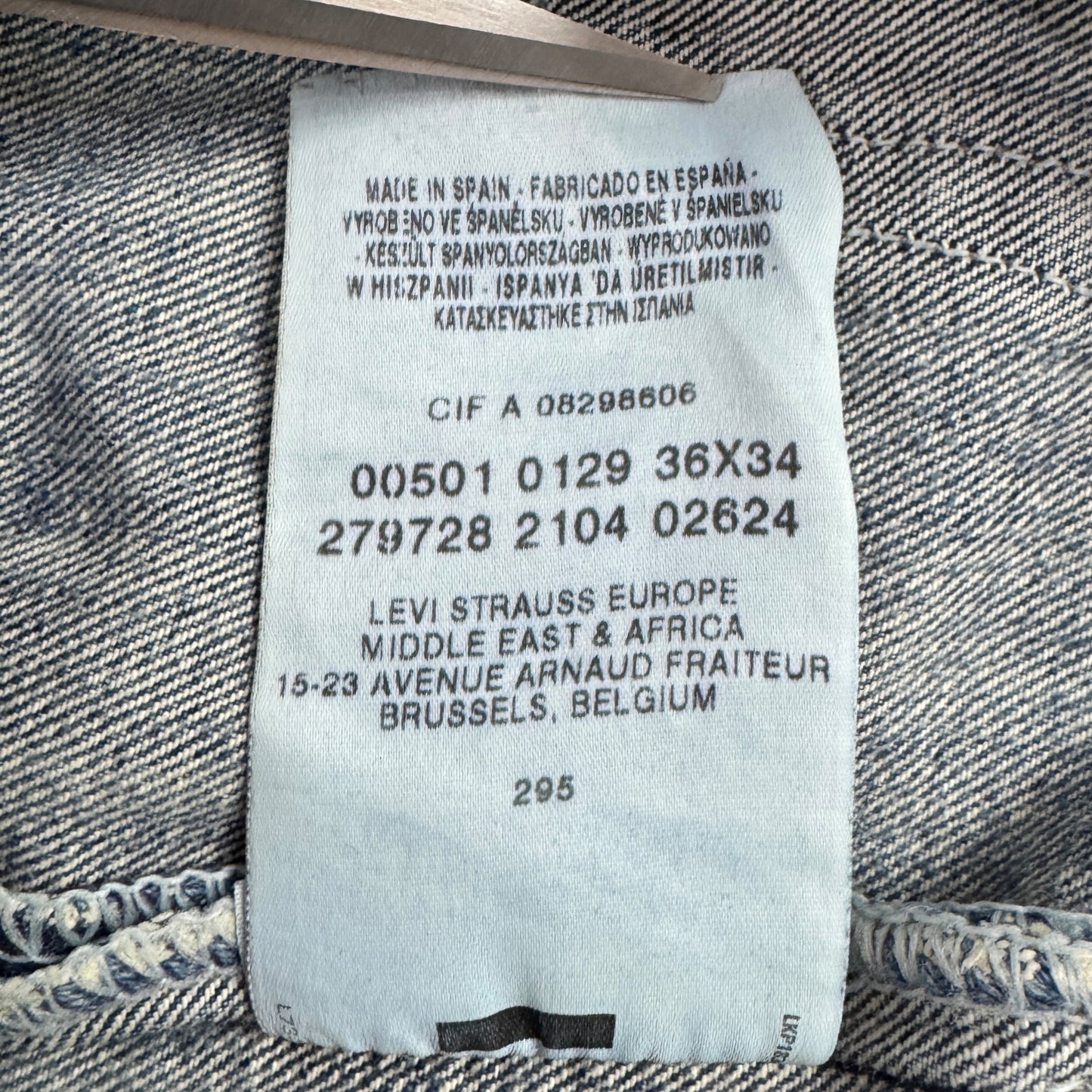 Fustă Levi's Vintage Din Anul 2004 Femei - W34