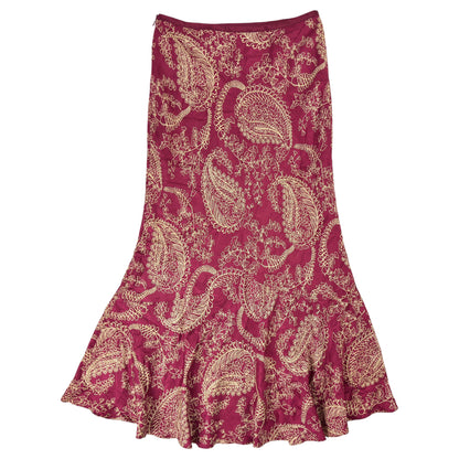 Fustă Laura Ashley Femei 100% Mătase - S/M
