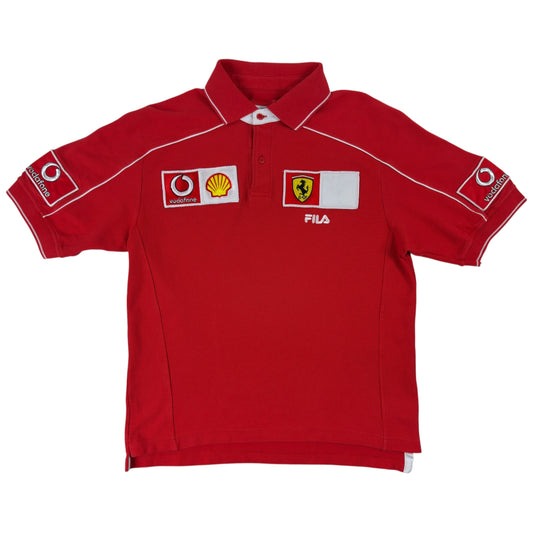Tricou Polo Fila Ferrari Vintage - S