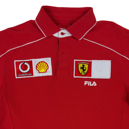 Tricou Polo Fila Ferrari Vintage - S