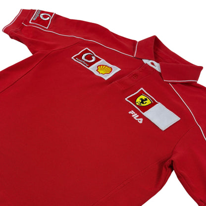 Tricou Polo Fila Ferrari Vintage - S