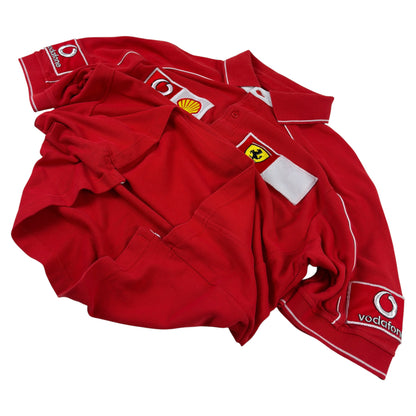 Tricou Polo Fila Ferrari Vintage - S